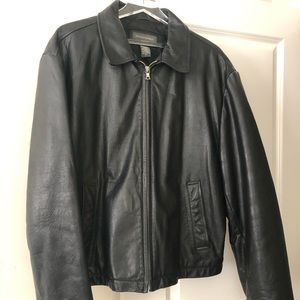 Banana Republic vintage style leather jacket